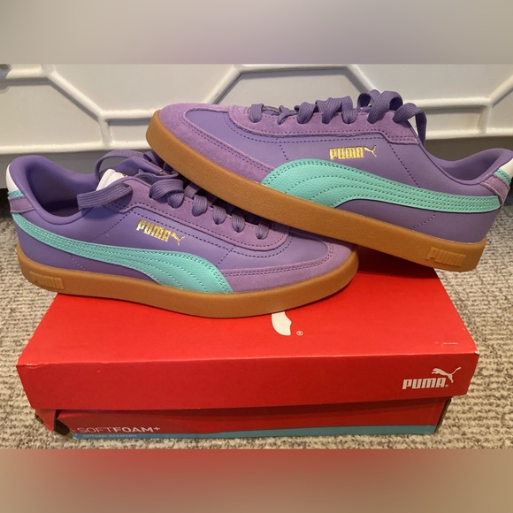 Puma Shoes - Puma Palmero 
Violet and Aqua Sneakers -NWT
